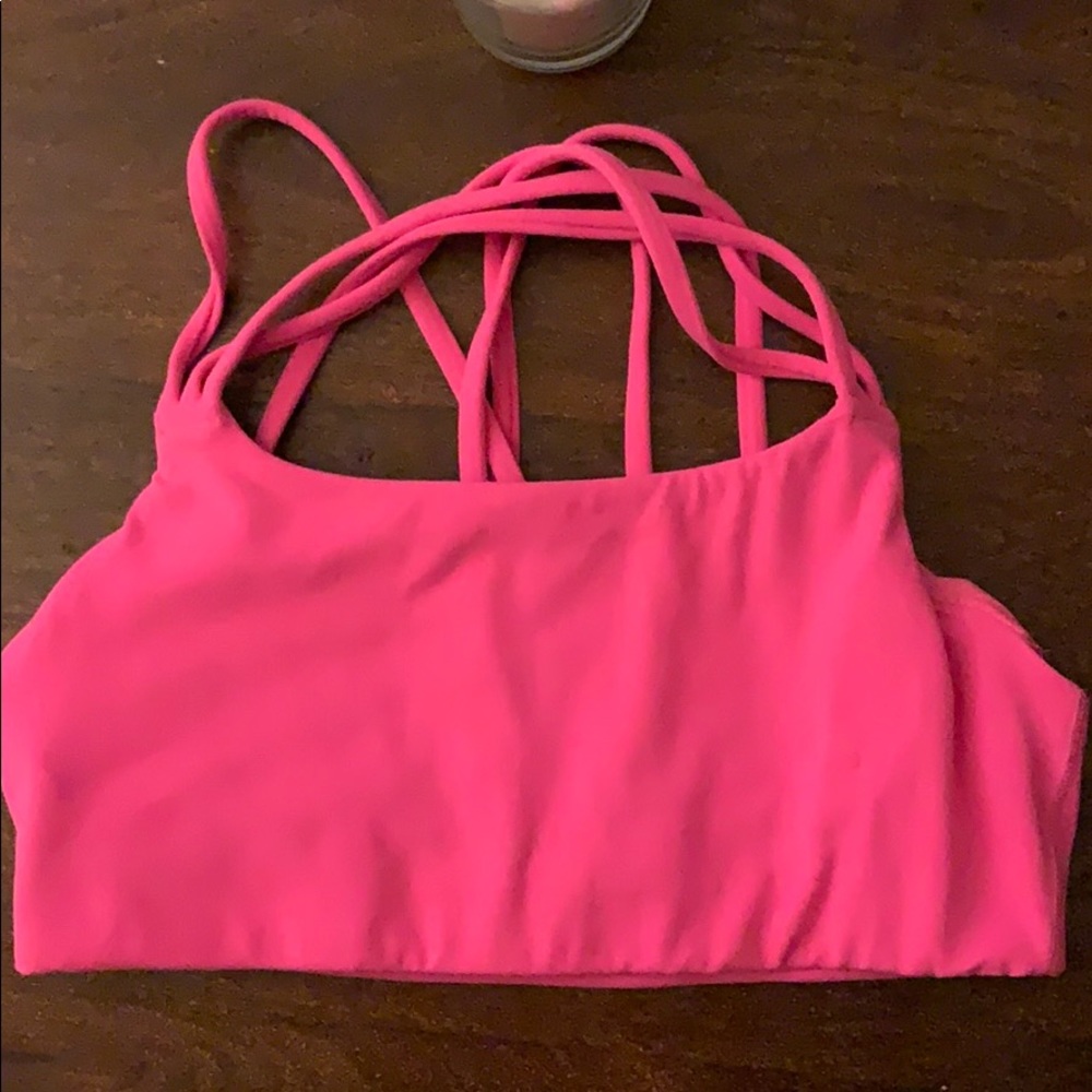 New Athleta bra hot pink!!!